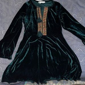 velvet renaissance type dress